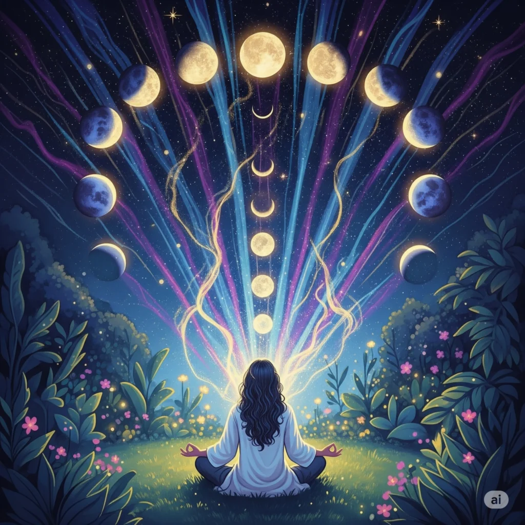 Como os Ciclos Lunares Influenciam Sua Manifestação
