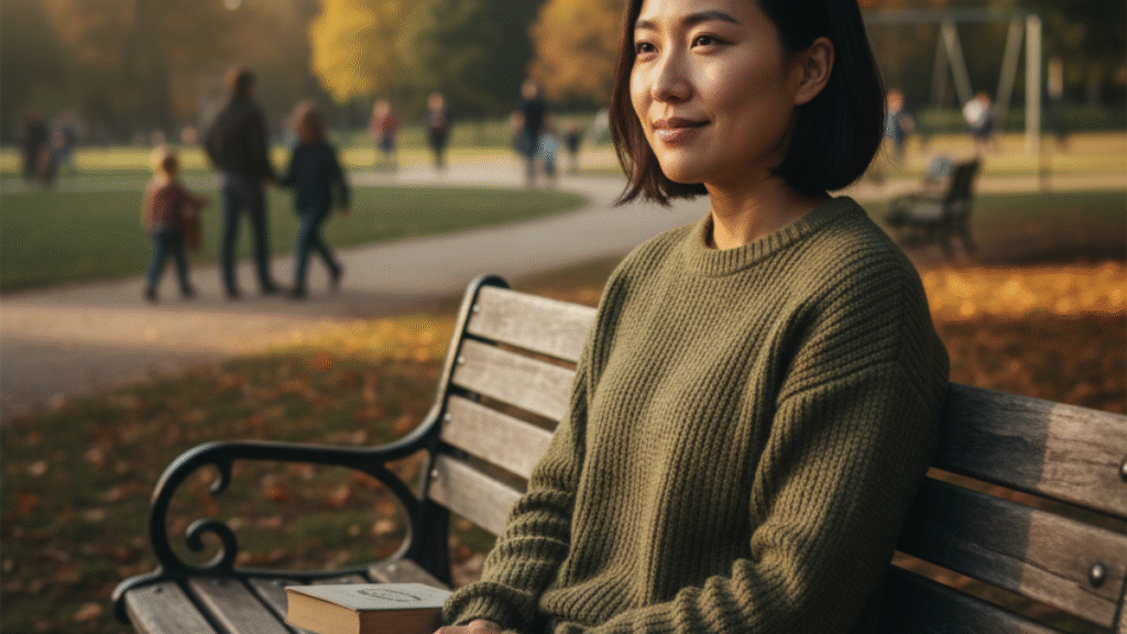Pessoa refletindo sobre emoções positivas e negativas, representando o equilíbrio emocional na Lei da Atração.