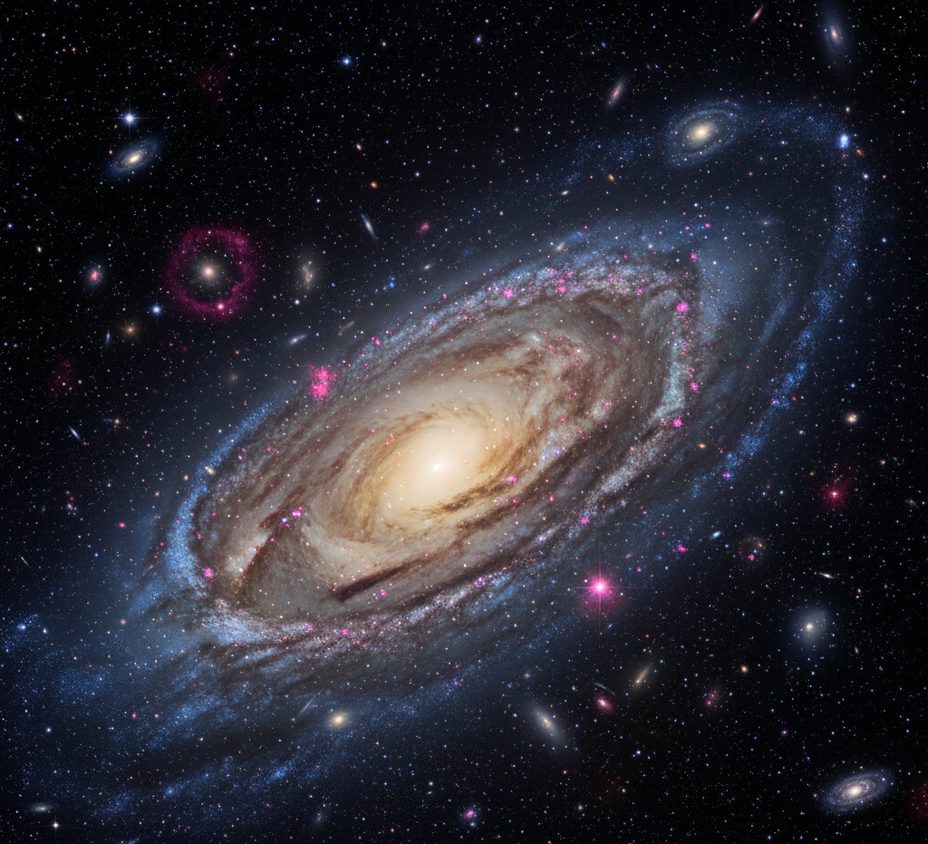 Número 666 com energia cósmica e Lei da Atração